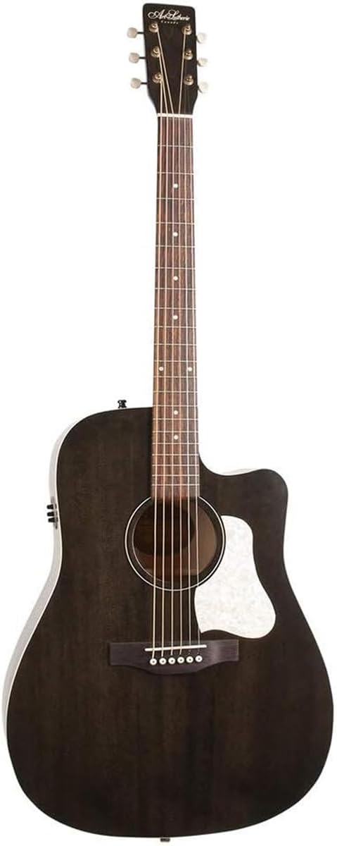 Art & Lutherie Americana Series CW QIT Acoustic-Electric Guitar Faded Black