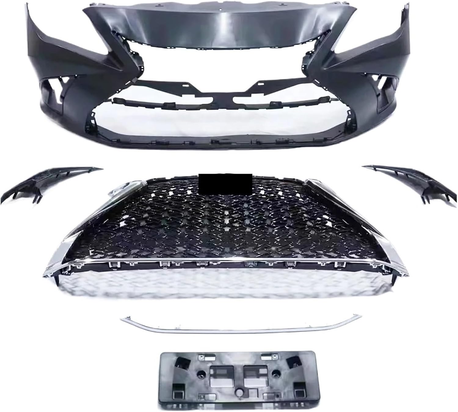 Car Bodykit, Compatible For Toyota Corolla, Compatible For Lexus ES Front Bumper Car Bumper Compatible For Corolla PP Plastic Material