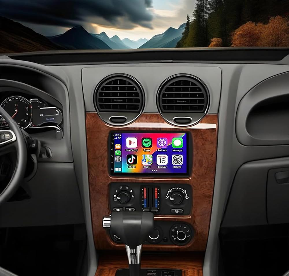 5G WiFi Android 13 Car Stereo for Isuzu Ascender 2003 2004 2005 2006 2007 2008, 7 Inch IPS HD Touch Screen Car Radio Wireless CarPlay Android Auto, GPS FM/SWC Bluetooth 1080P Backup Camera-2+32G