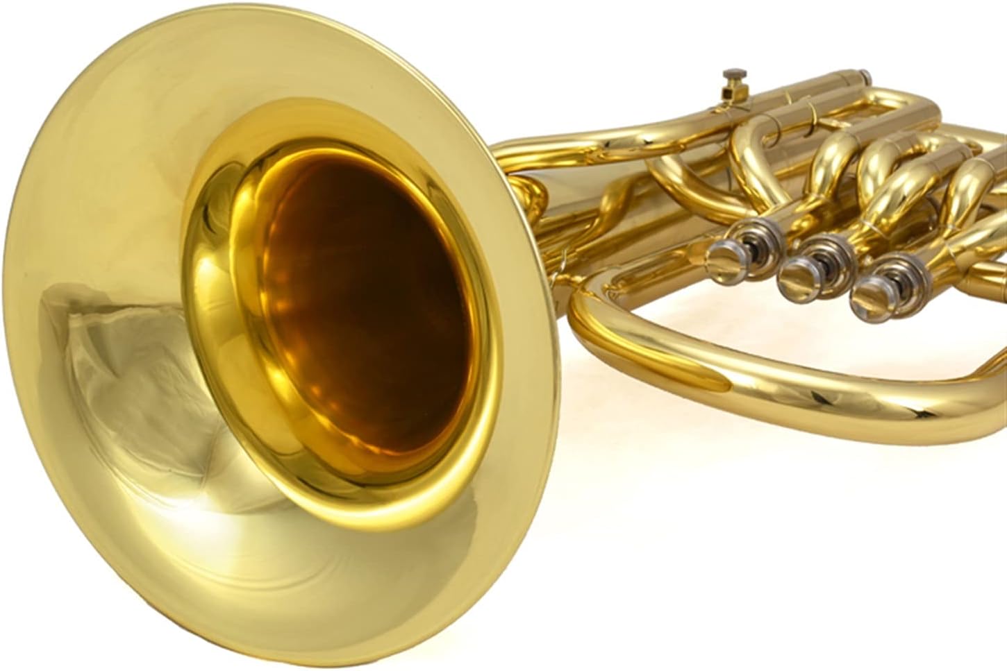 Trumpets Beginner Euphonium Musical Instrument in B Flat Three Key Small Holding Horn Palitong Brass Instrument Trumpet Set