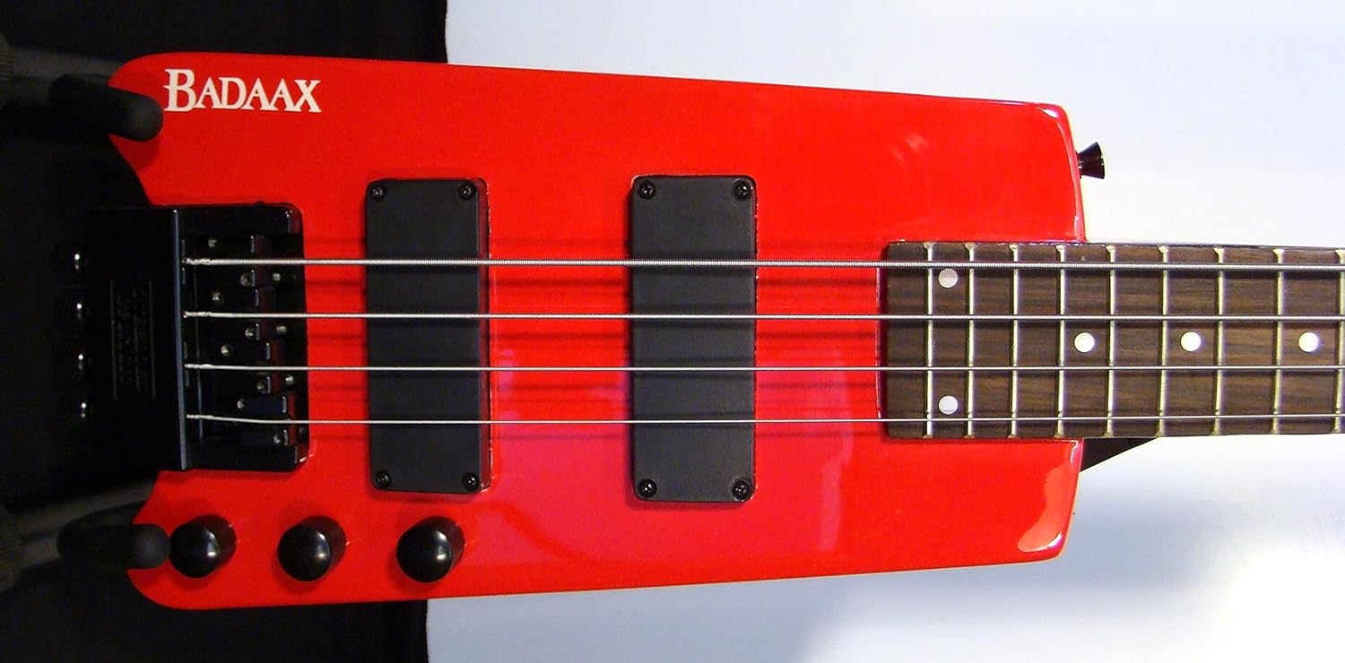 BadAax 4 String Headless Bass Guitar