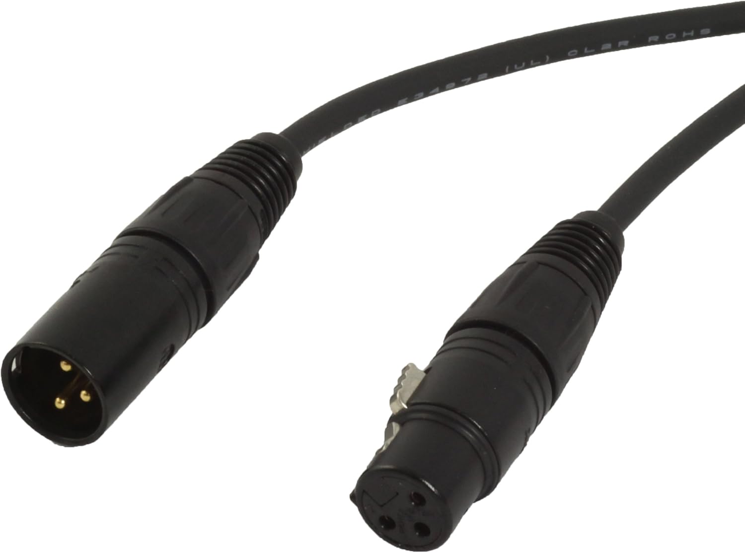 Blue Jeans Cable AES/EBU Balanced Audio Cable, M XLR/F XLR, 20 Foot