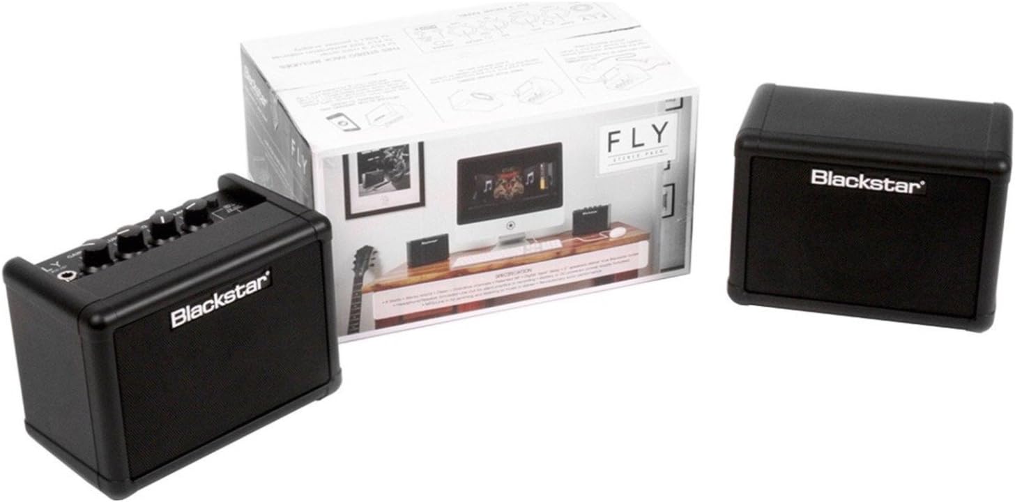 Blackstar Fly 3 - Guitar Combo Amp Stereo Pack w/Fly 3 Amp, Fly 103 Extension Cab, and Power Supply