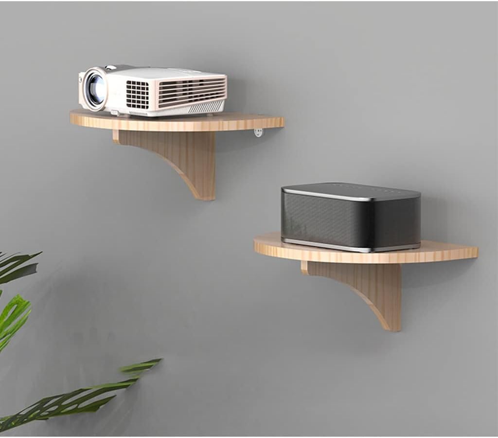 Cable Box Shelf, Single Floating DVD DVR Shelf, Floating Wall Mount Shelf, Wall Mount Shelves (Color : A)