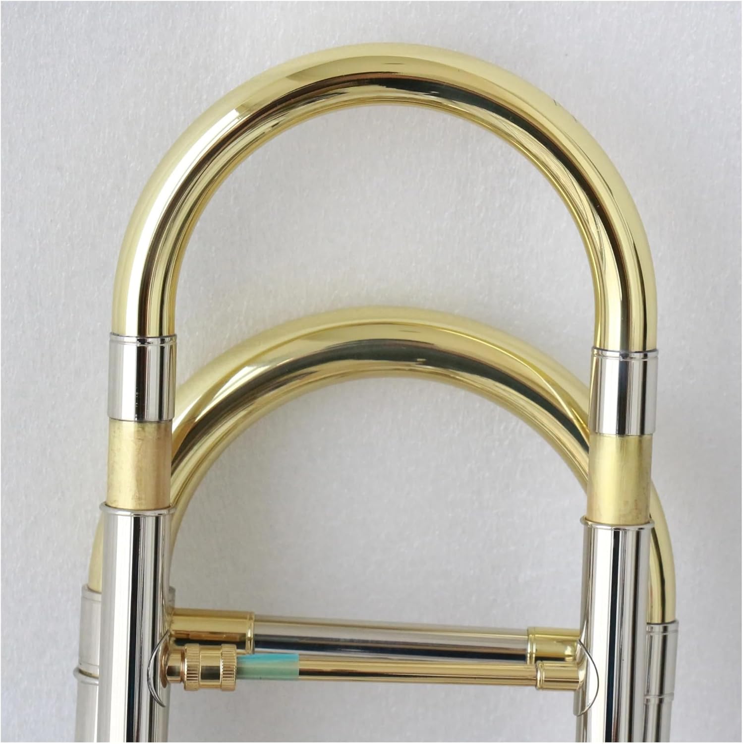 Professionals euphonium Gold Lacquered Valve Trombone Instrument Bb/F Trombone