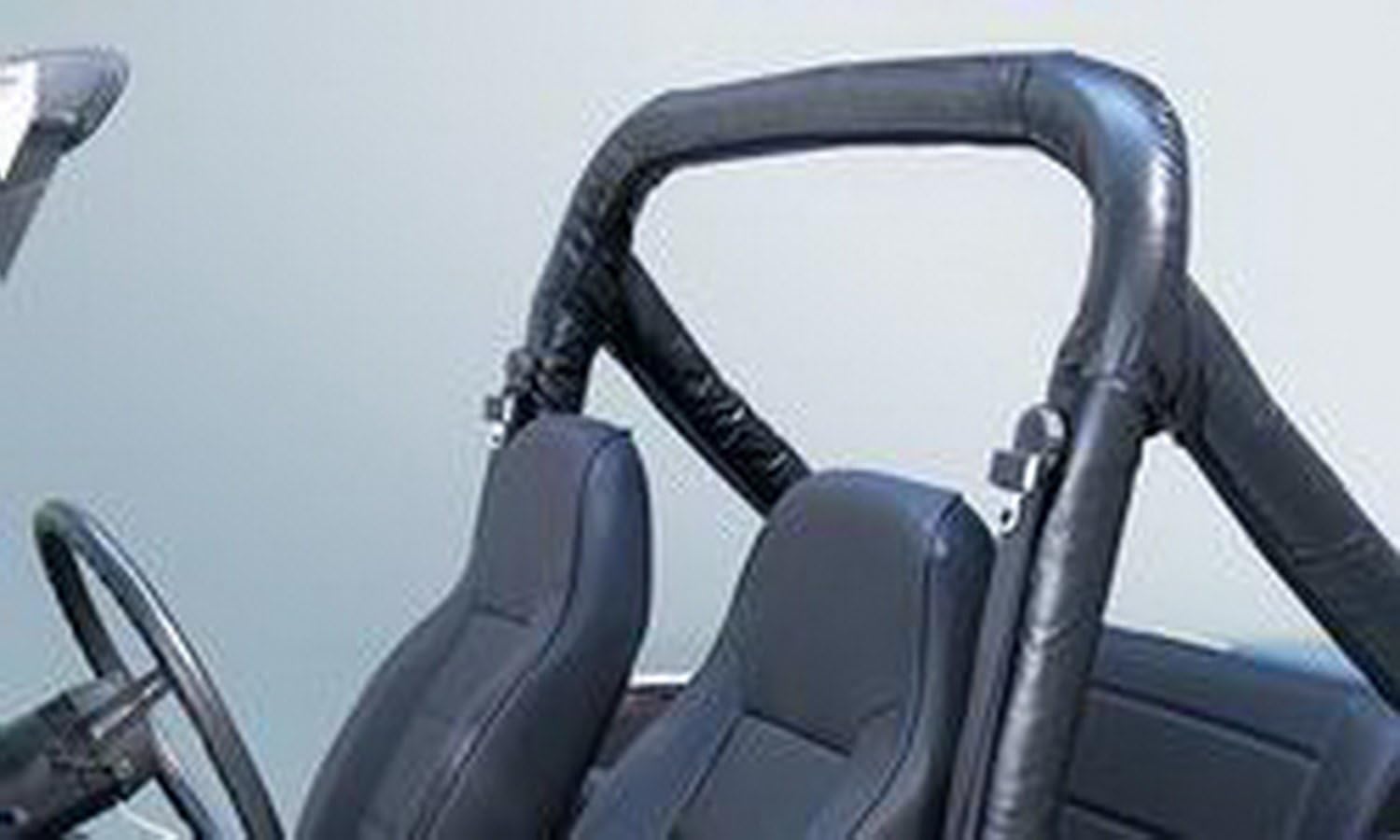 Rugged Ridge 13610.01 Roll Bar Cover Kit, Full; 78-91 Jeep CJ/Wrangler YJ