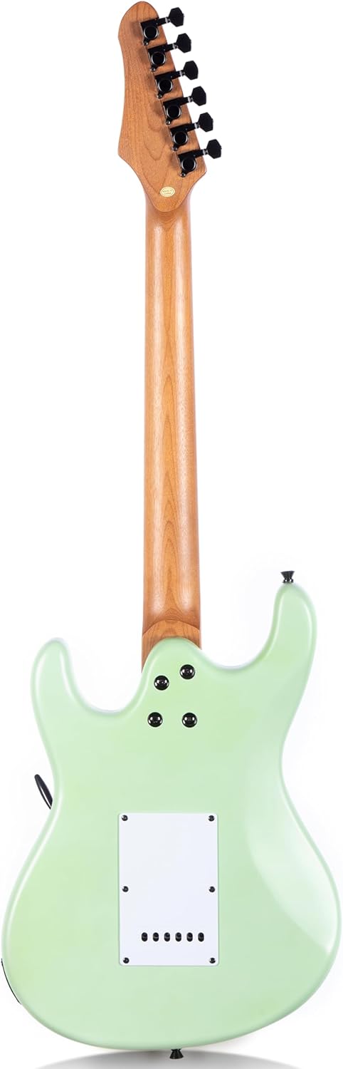 Grote Electric Solid Body Guitar Modern-GST For Beginners (Surf Green)