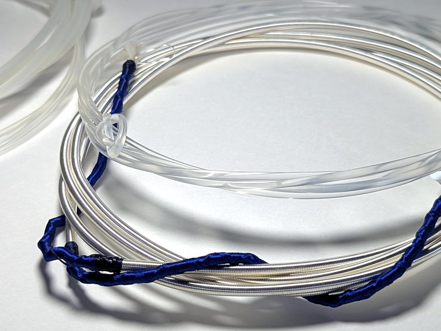 Sonatina Premier Clear/Silver Nylon Contrabajo, Double Bass, Tololoche Strings (Full Set, 4 Strings) Cuerdas Set Completo