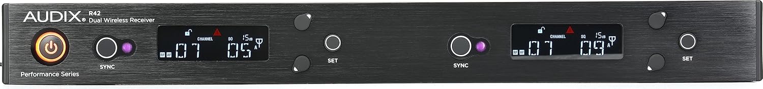 AUDIX AP42 C210 Wireless Combo Handheld and Lavalier Microphone System for Video Productions, Theatrical Productions, and Public Speaking