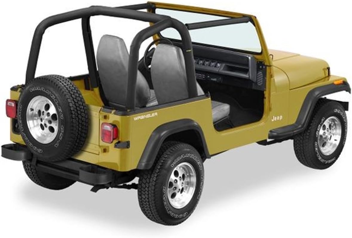 Bestop Sport Bar Cover - Jeep '92-95 Wrangler YJ (Black Denim)