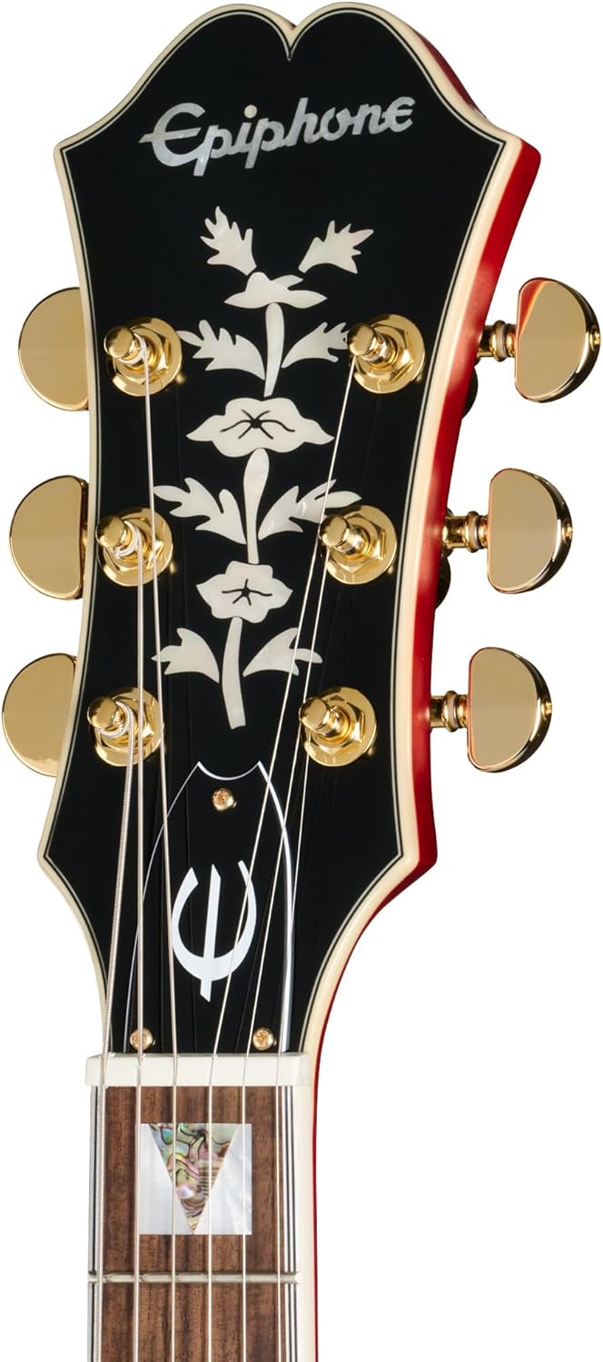 Epiphone Masterbilt Gem Archer Sheraton, Cherry with Case