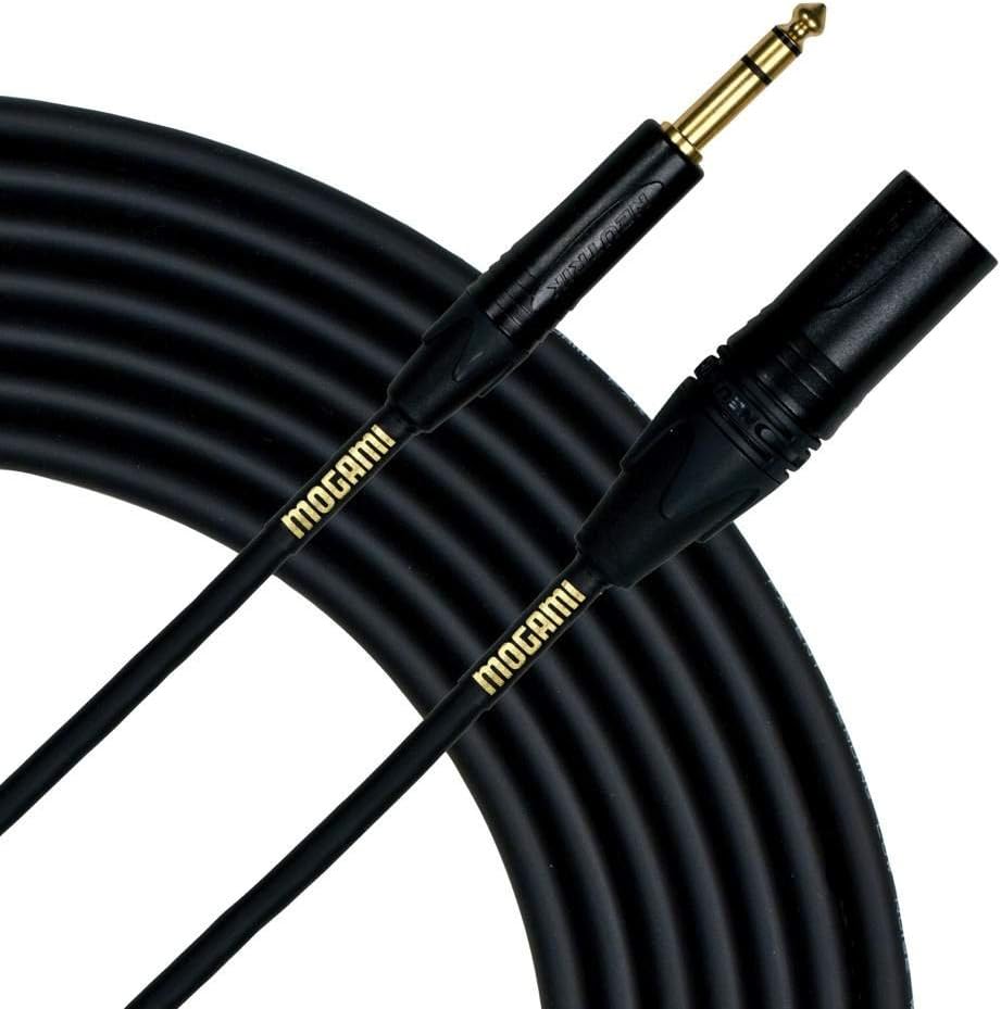 Mogami Gold TRS-XLRM Cable - 10'