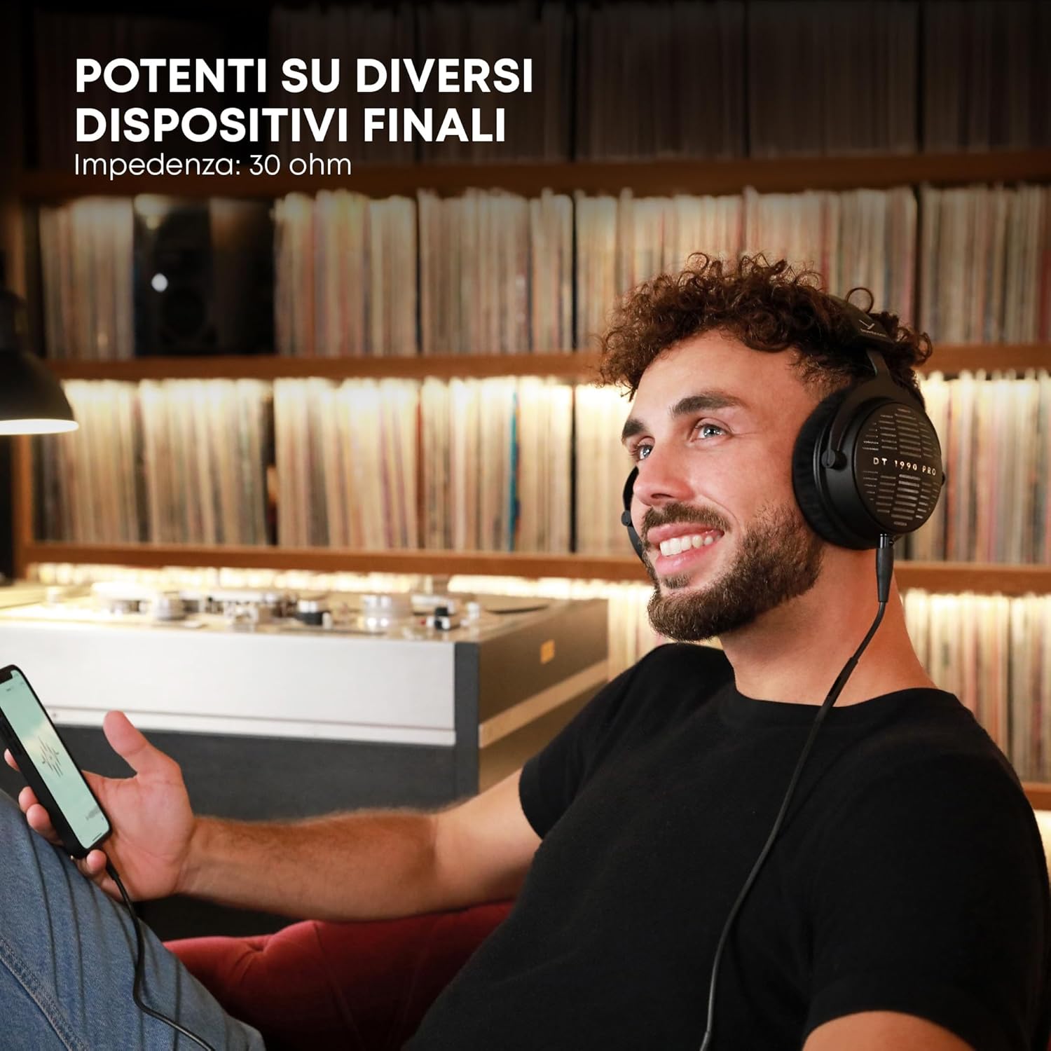 beyerdynamic DT 1990 PRO MKII Premium Tesla Studio Headphones for Mixing, Mastering and Editing (Open)