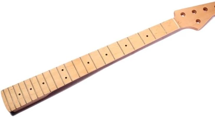 5 String Electric Bass Guitar Neck Maple Fingerboard 21 Frets Matte Satin 45mm Nut Width DIY Replacement Part