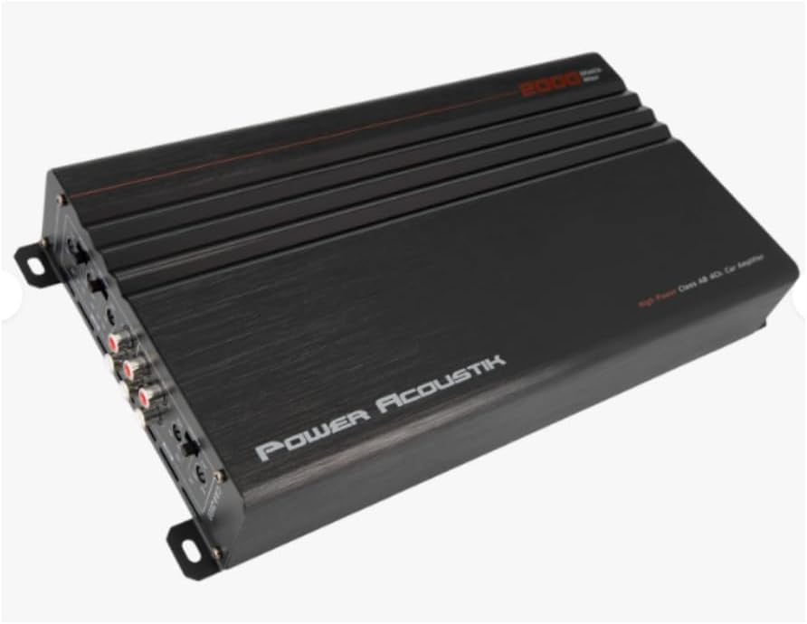 Power Acoustik CA4-2000 4-Channel 2000W Max Class-A/B Car Audio Amplifier