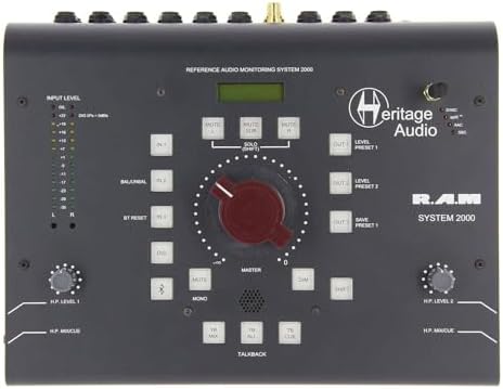 Heritage Audio RAM System 2000 Desktop Monitoring System with Bluetooth