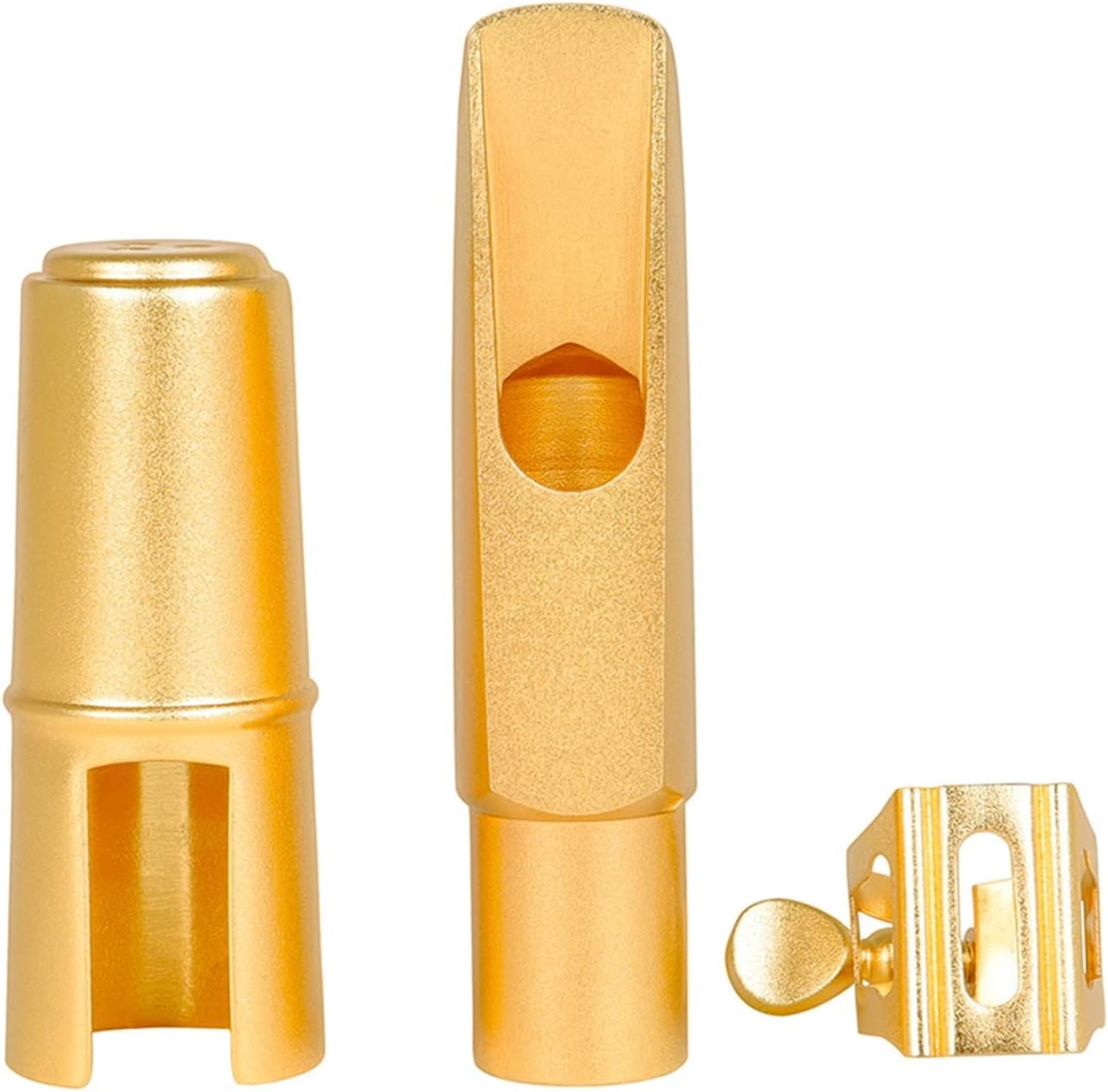 Saxophone Parts Saxophone Wind Instrument Metal Headjoint Mouthpiece Accessories Professional Grade Alto Mouthpiece Set