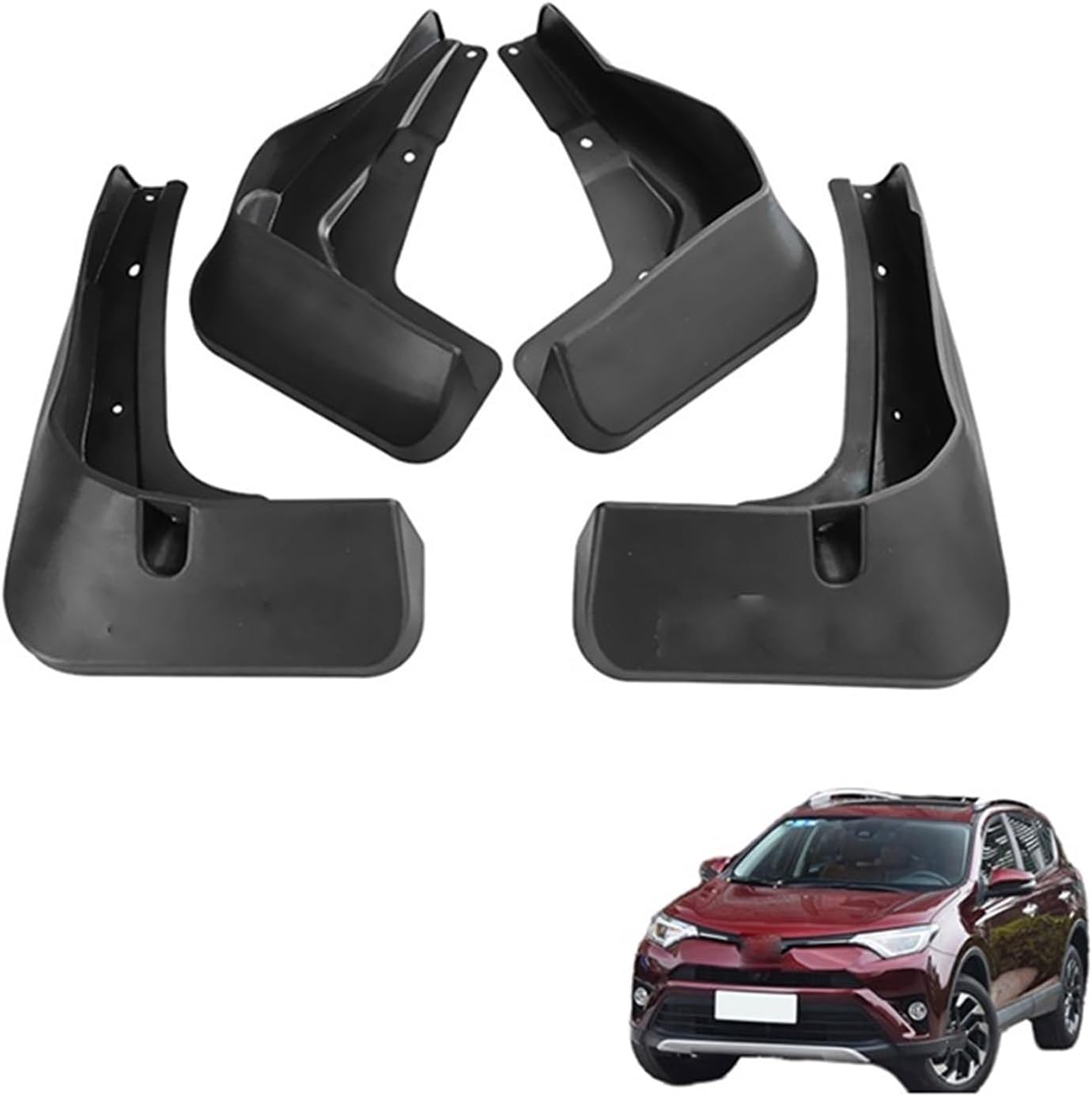Car Mud Flaps Other Exterior Accessories Fender Guards Compatible for Toyota RAV4 2016-2018 Wing Guards