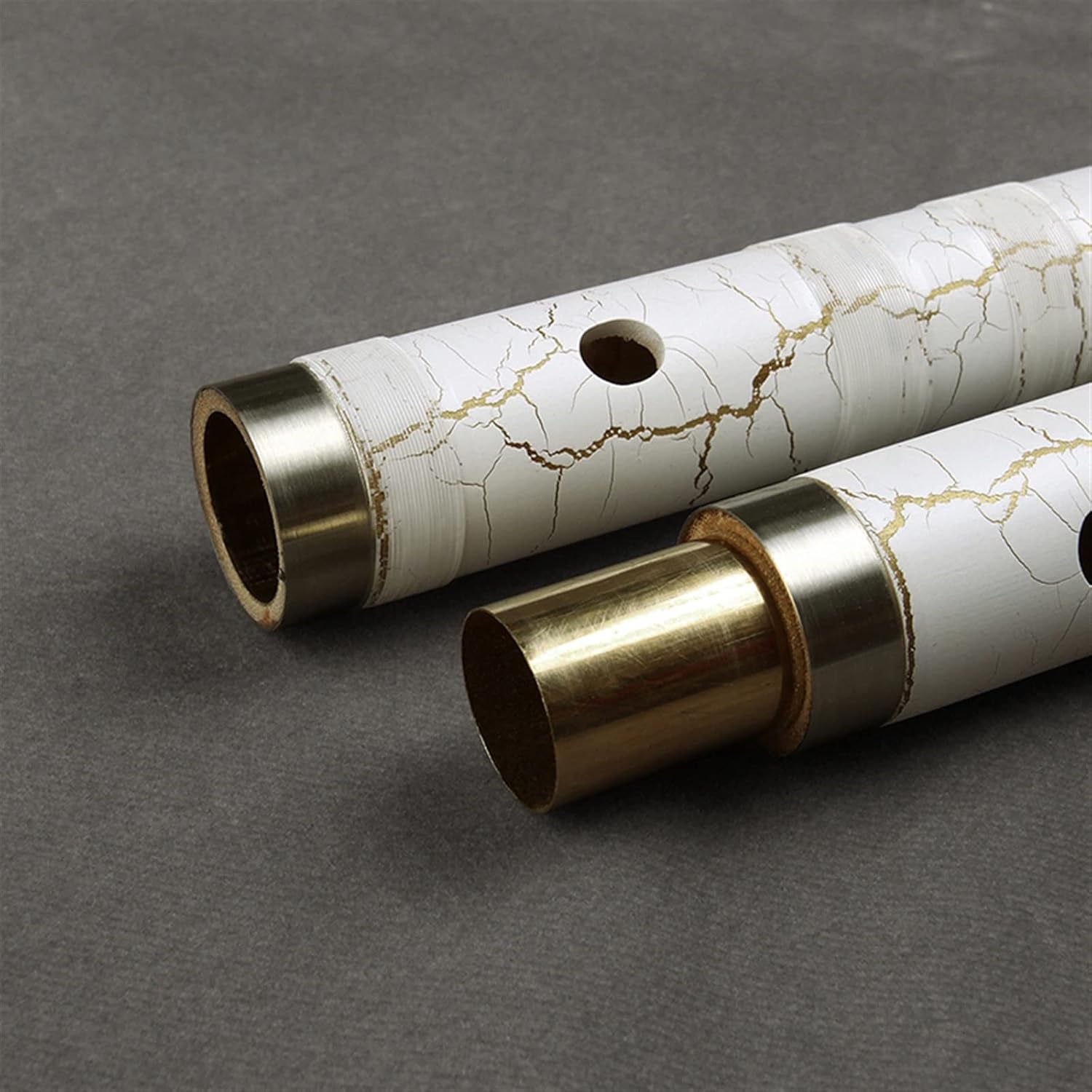 TSTS Chinese Bamboo Flute Woodwind Flute Classical Bamboo Flute Musical Instrument Chinese Traditional Dizi Transversal Flauta for Beginner (Color : D Key)