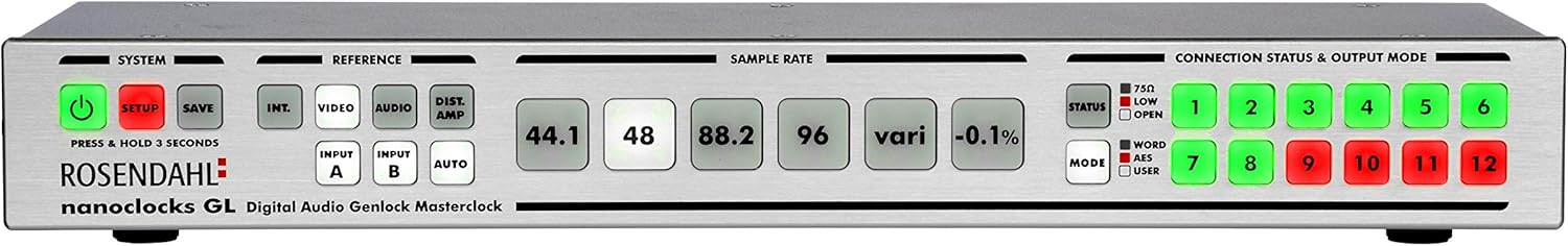 NanoClocks GL Digital Audio Genlock Masterclock