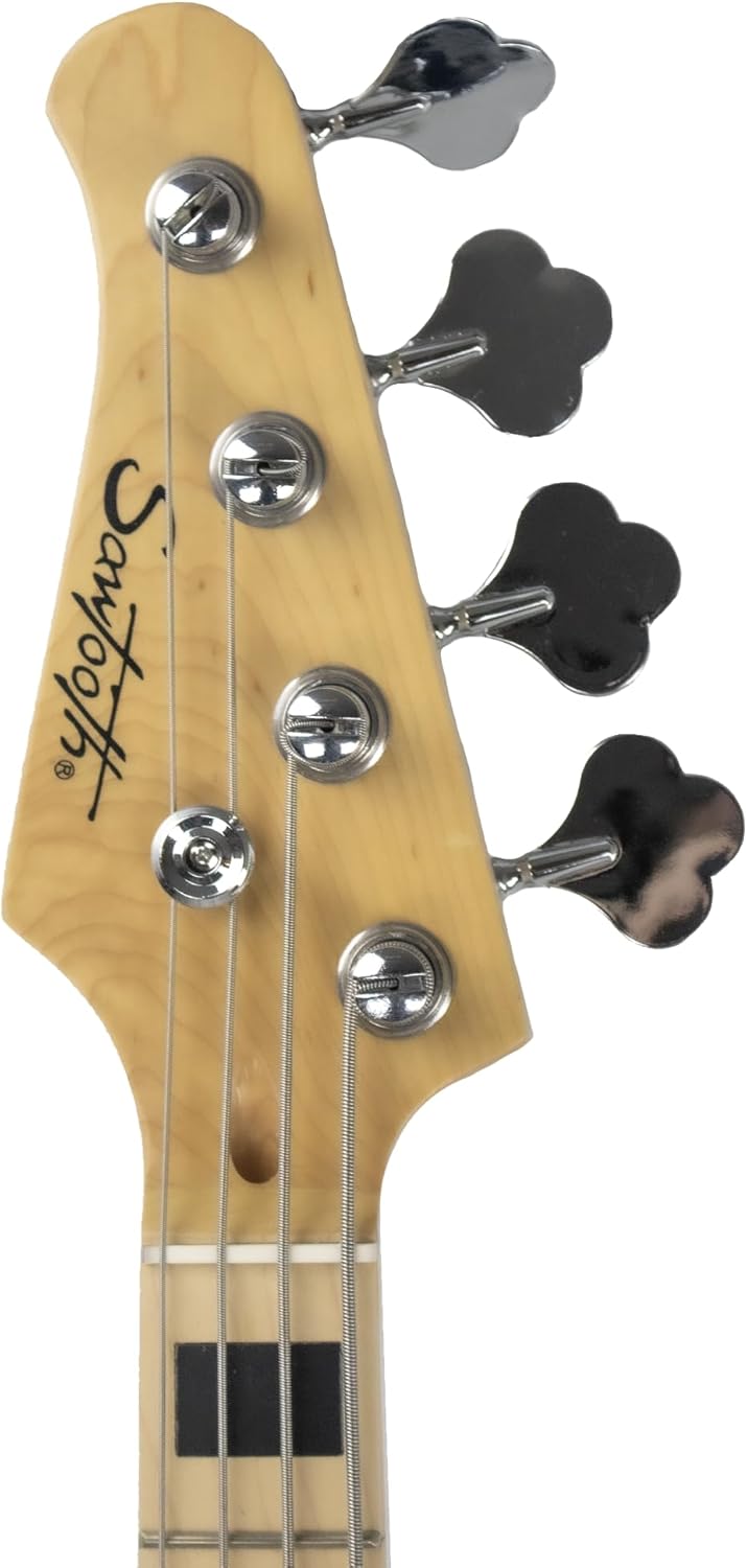 Dean JE HYBRID PRO BKS John Entwistle Hybrid Pro Bass Guitar, Black Satin