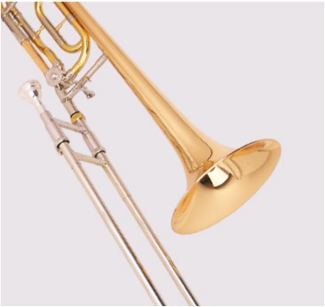 Professional musical instrument Bb trombone suitable for adults