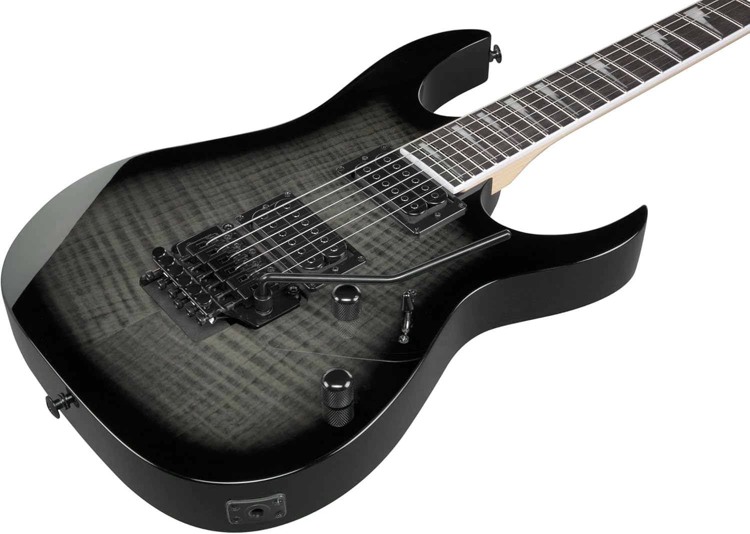 Ibanez Gio RG320FAT Electric Guitar - Transparent Black Sunburst