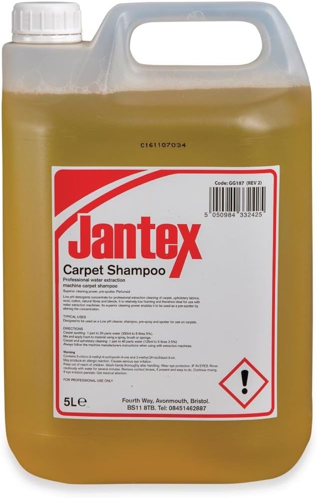 JANTEX GG187 Carpet Shampoo, 5 L