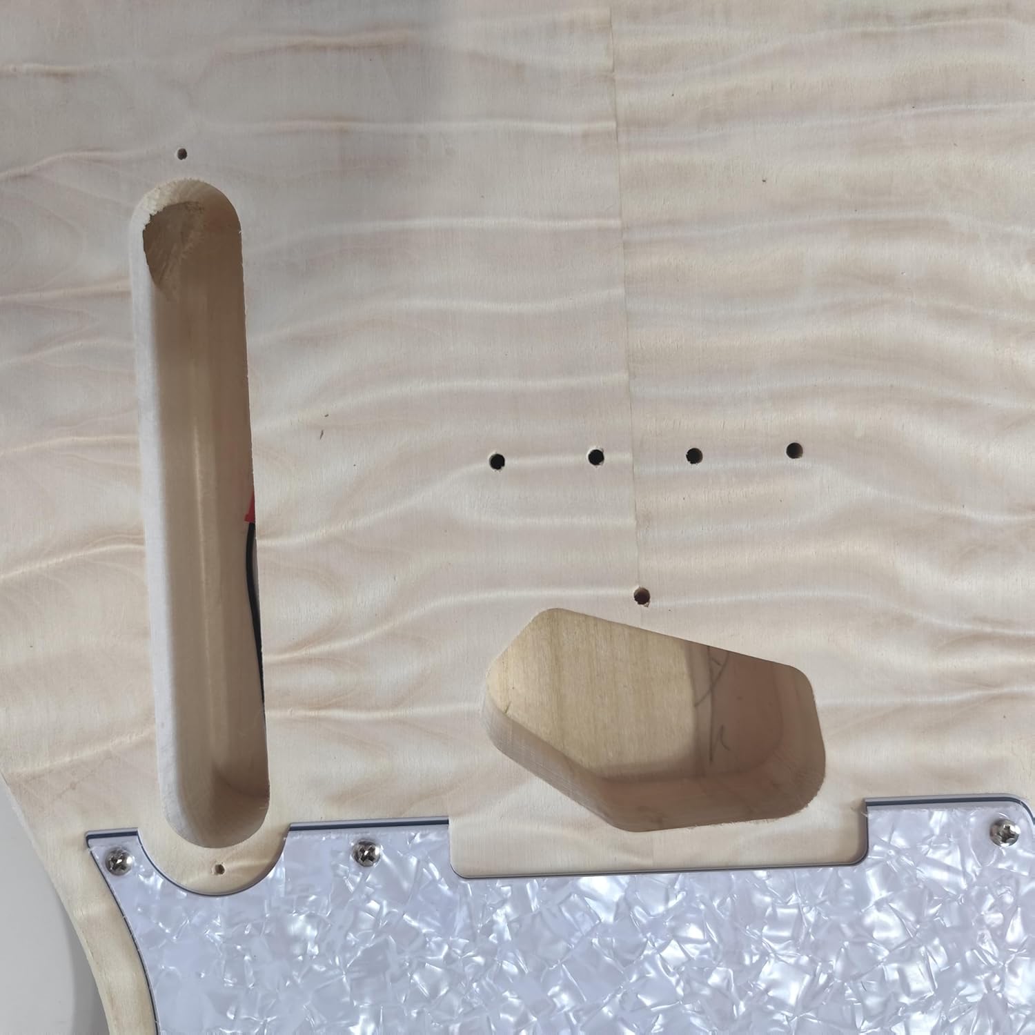 Water ripple effect TL style semi-finished DIY Electric guitar kit