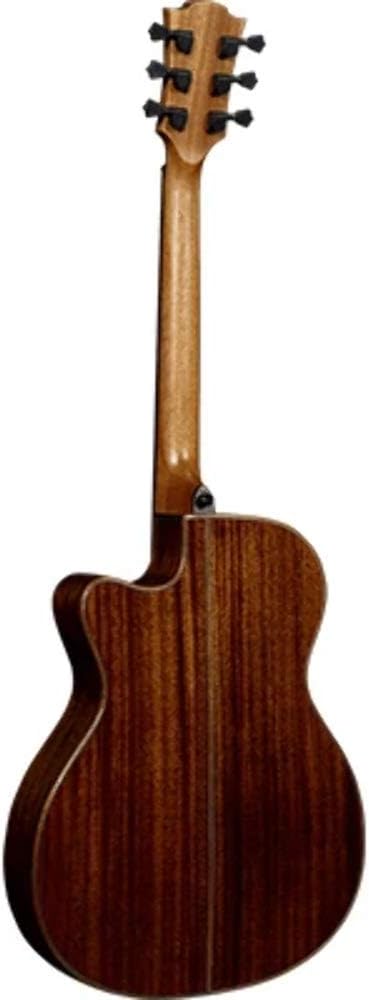 LAG Tramontane Auditorium Cutaway Electro Acoustic Guitar Natural Finish