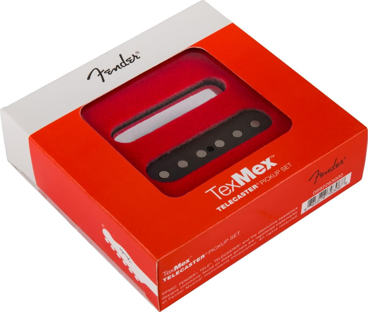 Fender Tex-Mex Telecaster Pickups Bundle with Picks