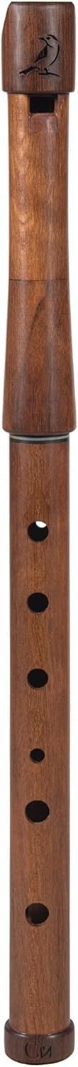 Wooden Whistle PBC-01 Svirel Key of B Flute Great Sound Hand Carved Flute Folk Wind Music Instrument Handmade Woodwind Brown