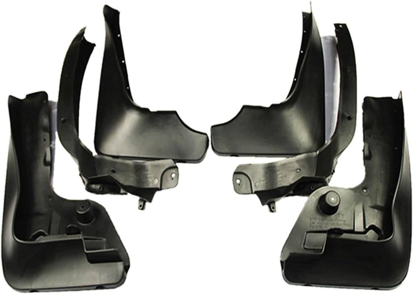 Front Rear Mud Flaps Compatible with BMW 5 Series GT F07 2010-2017 Splash Guards Compatible with Fender Mud Flap Car Accessories