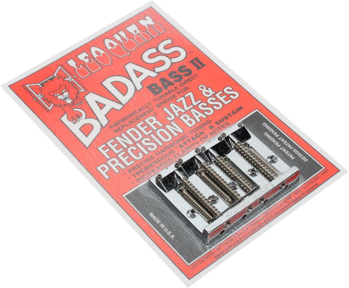 Allparts Leo Quan Bass II Bridge - Chrome
