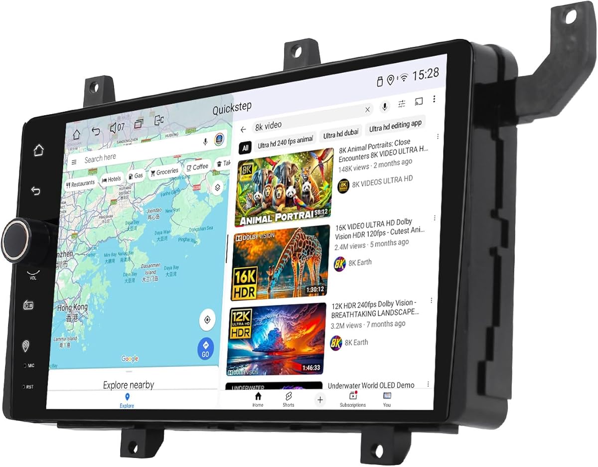 JOYING Car Stereo for Toyota Tacoma 2016-2022 Android 13 Plug and Play Head Unit 9 Inch Car Radio 1280 x 800 with CarPlay & Android Auto, SWC, AM/FM Radio, GPS(JY-TT216N4)