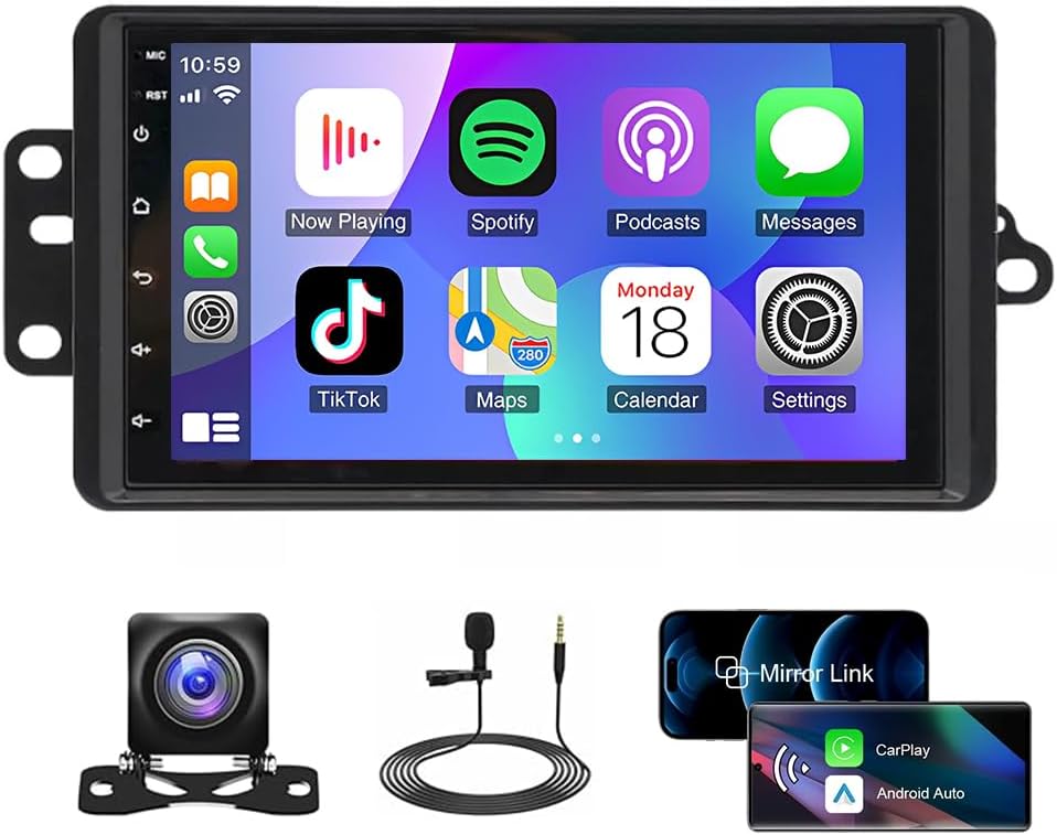 Car Stereo for Chevy Silverado 1500/2500/3500 Tahoe for GMC Sierra 1500/2500/3500 2003-2006 Yukon 2004-2006, Andriod 13 7