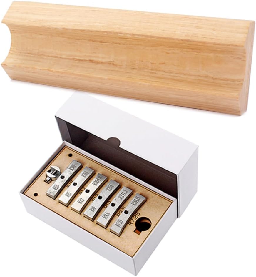 13pcs Guitar Fret Press Caul Insert for Luthier Tool Metal Press Caul Bass Guitar Setup Kit