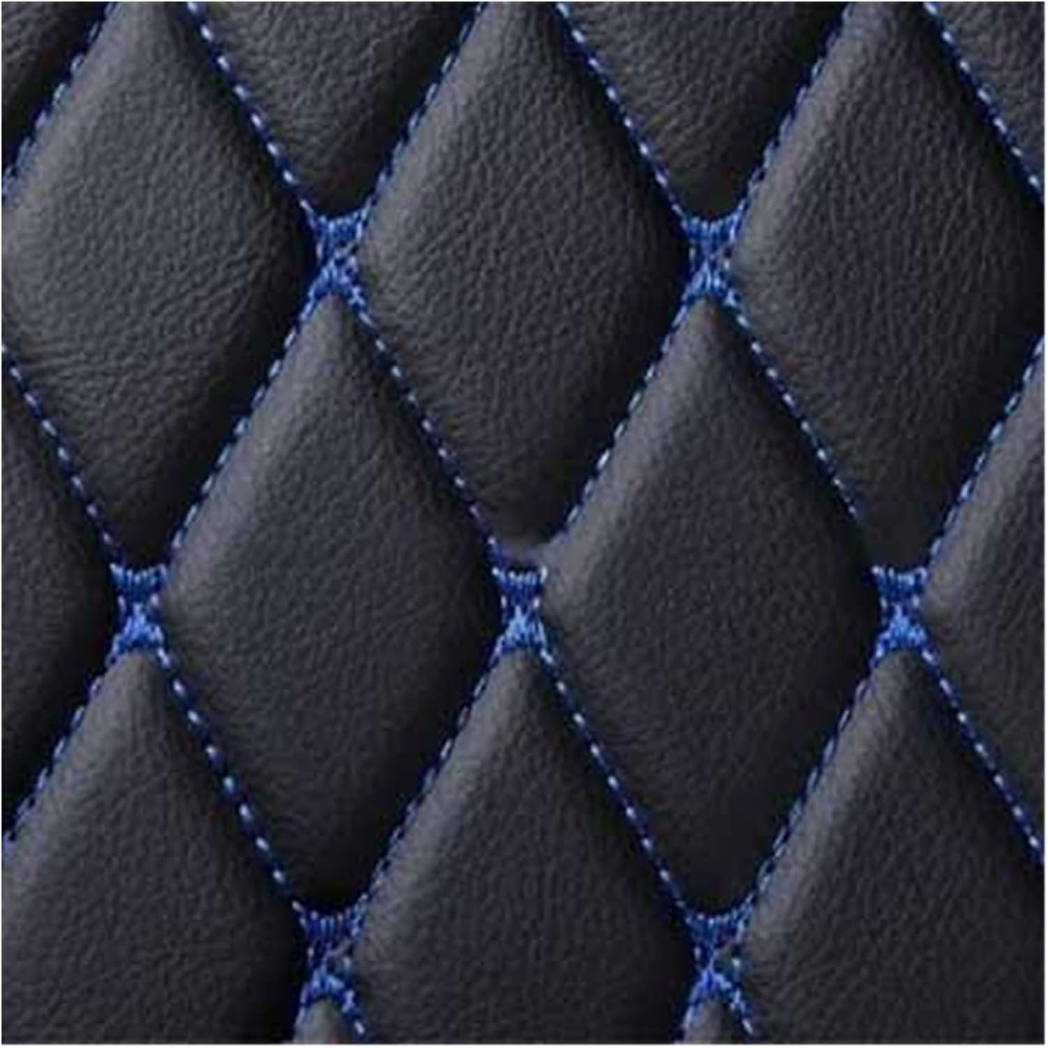 Floor Mat Compatible with MERC-edes W213 E Class 2019-2022 Phone Pocket 100% Your Car Interior Details Auto Accessories (Color : Black Blue)