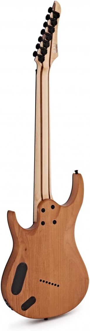 Handmade Generation Pro Fanned Fret Electric Guitar Body is Mahogany Fretboard is Rosewood with High Output Humbucker Pickups 24 Frets (7 string)