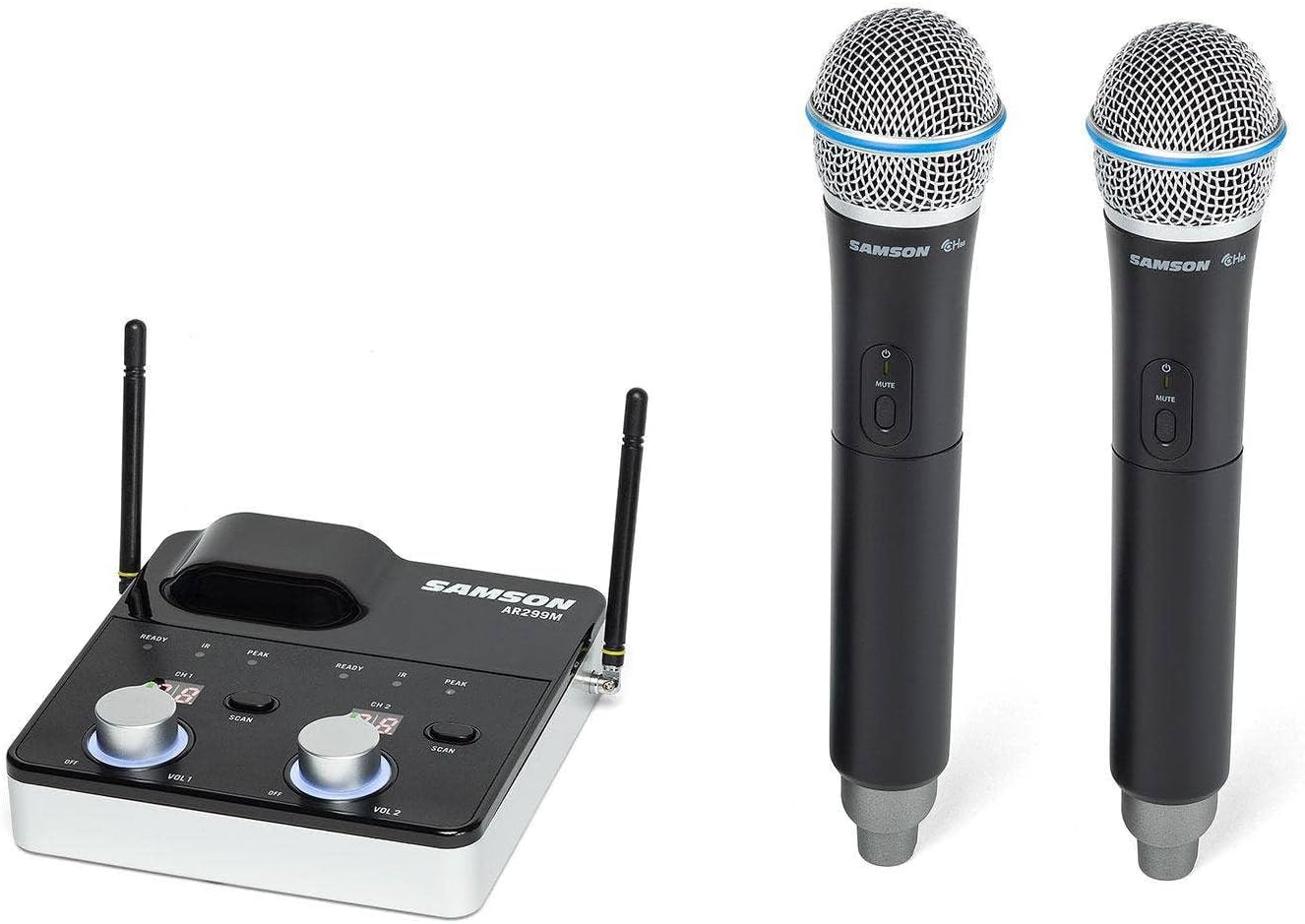 SAMSON Concert 288m Handheld Dual-Channel Wireless System (Band K)