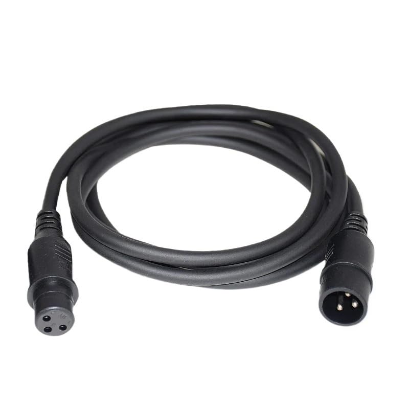 1m/2m/3m/5m/10m 3-Pin Signal Connection DMX Cable for L*/ED Par Light Moving Head Light DMX Stage Lighting Accessories(10M DMX Cable)