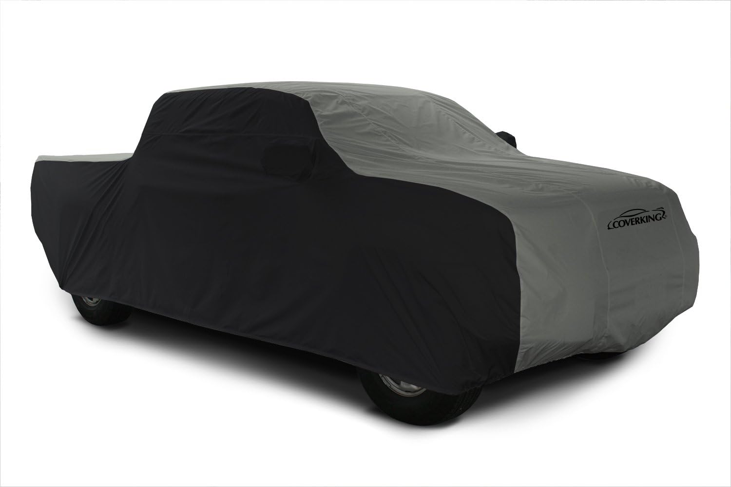 Coverking Custom Fit Car Cover for Select GMC Sierra 1500 Models - Stormproof (Gray with Black Sides)