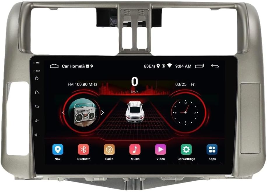 Car Stereo Radio for Toyota Prado 150 2010-2013 2G RAM+32G ROM…
