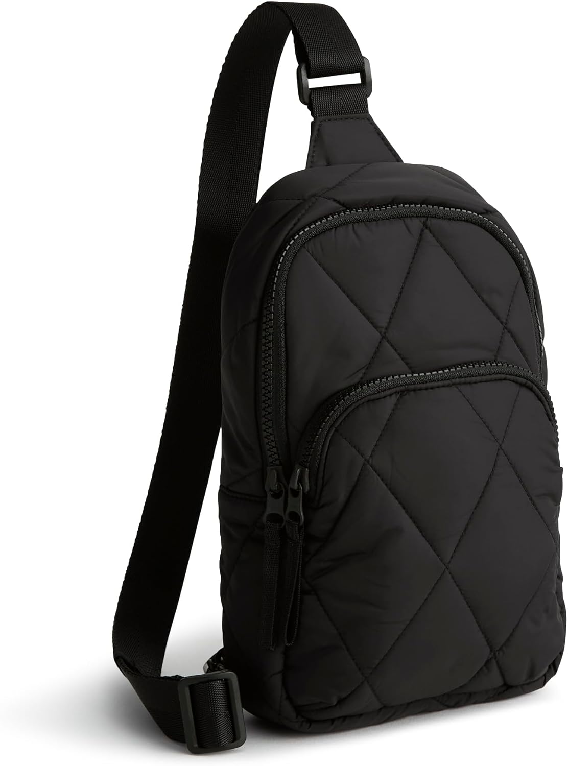 Vera Bradley Women's Featherweight Lorman Sling Backpack, Moonless Night, One Size