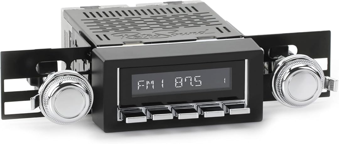RetroRadio Compatible with 1975-85 Chevrolet Van Features Include Bluetooth, USB, AM/FM HC-M2-216-03P-73PC12