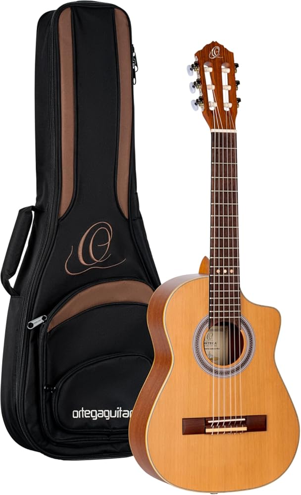 Requinto Series Pro Solid Top Acoustic-Electric Nylon String Guitar w/Bag