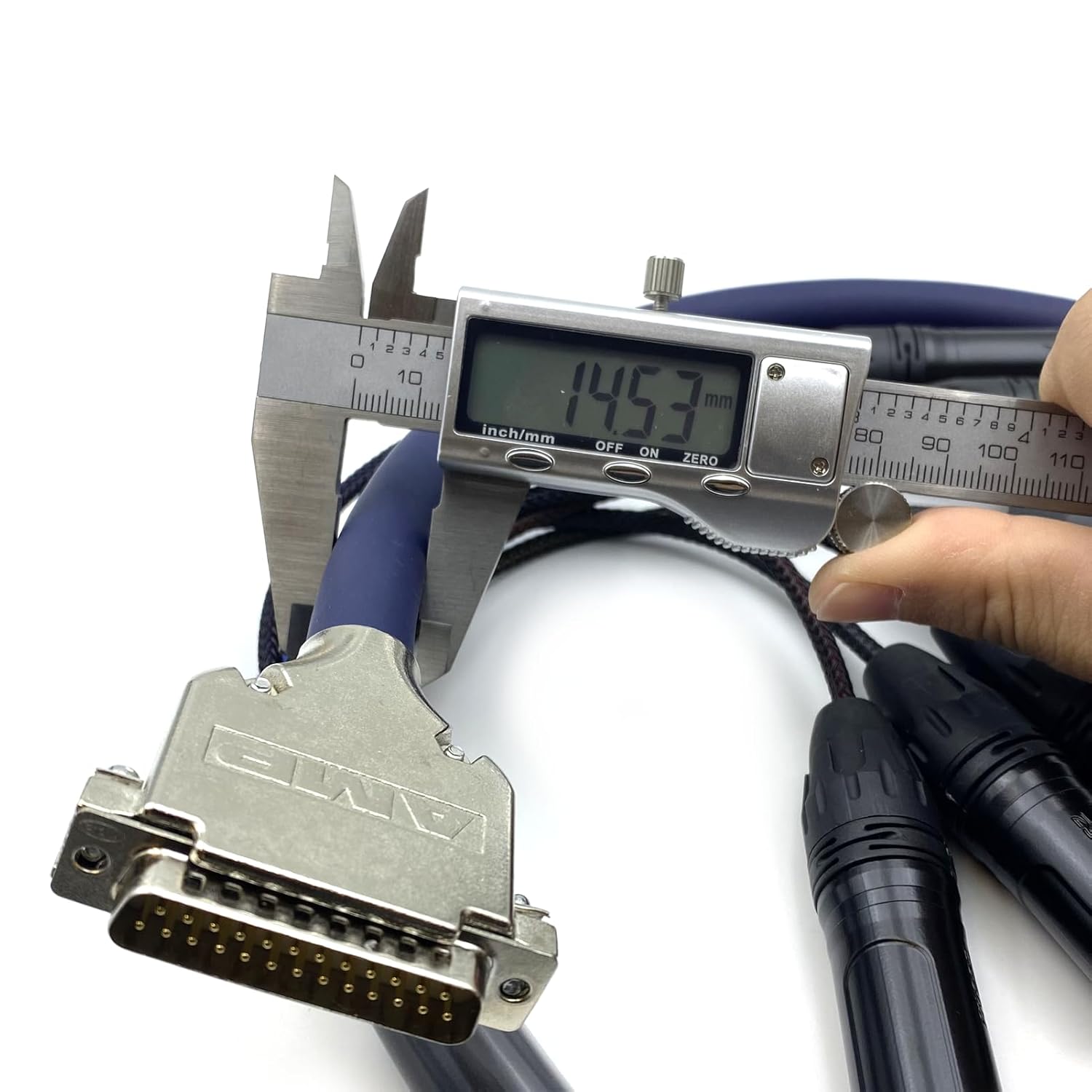 6.56ft DB25 to XLR Female Snake Cable, DB25 Male to 8 Channel XLR 3Pin Female Balanced Snake Cable D-Sub SnakeCable Patch Bay Interface Modular Wire 2Meter