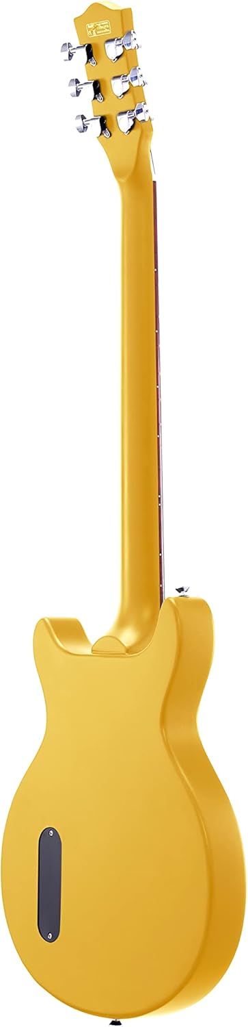 IYV- ILJR-200 Solid Basswood Body Electric Guitar, TV Yellow
