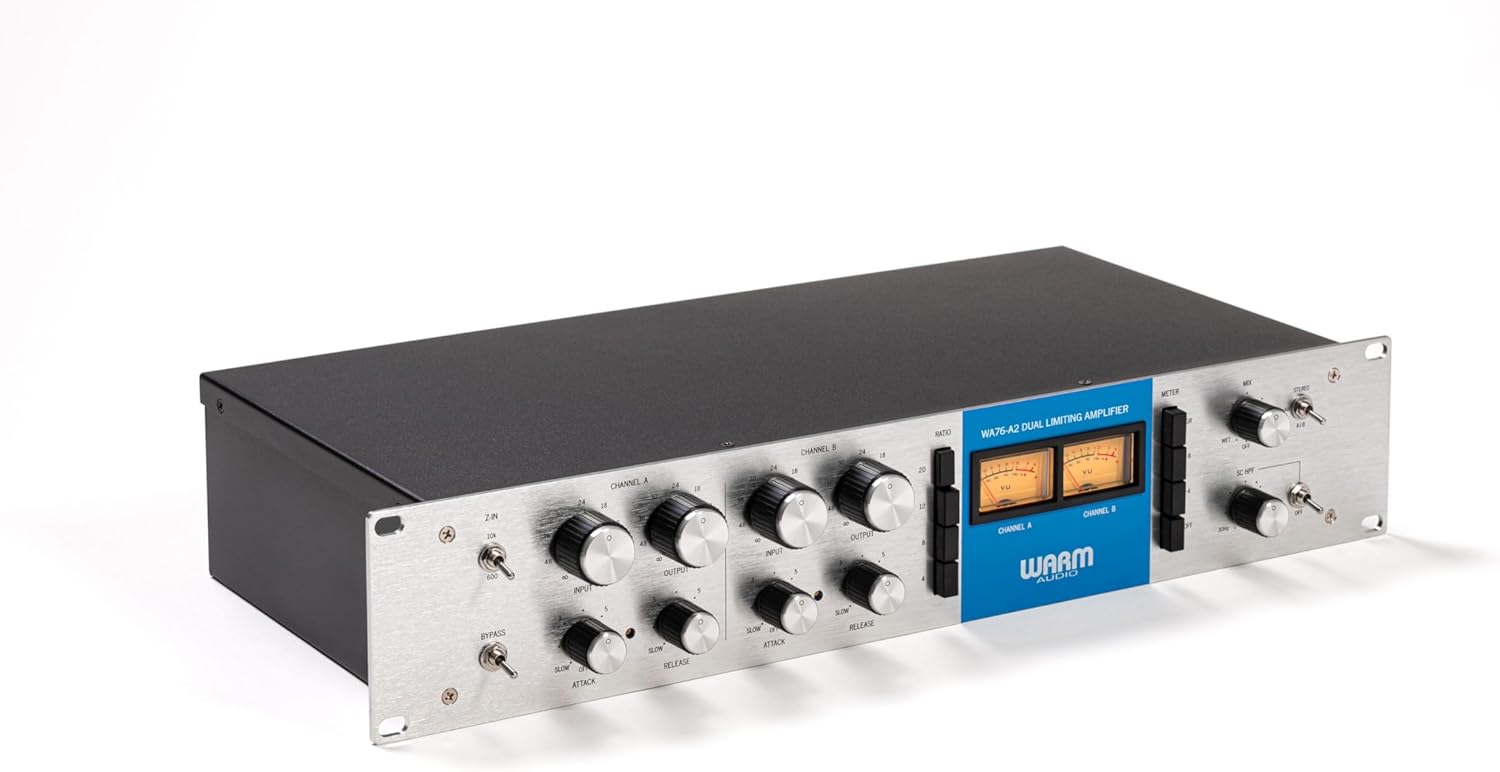 Warm Audio WA76-A2 Dual-channel Vintage-voiced Discrete FET Compressor
