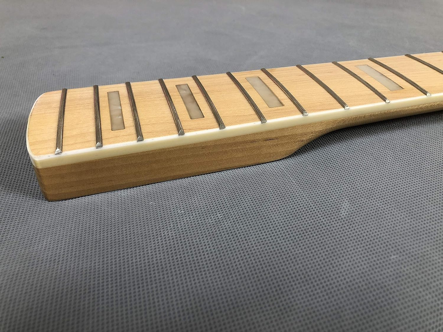 4 String Electric guitar bass neck 20fret 34inch Maple Fingerboard block inlay Gloss DIY